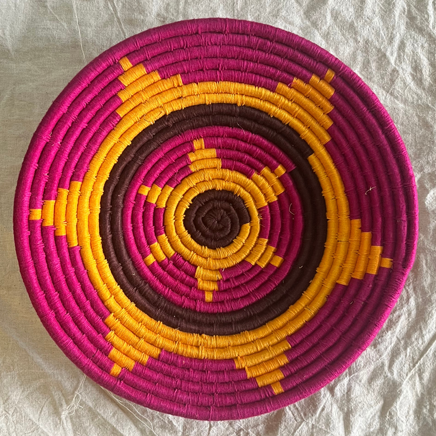 Handwoven Sabai Grass Wall Baskets- The Wall of Dreams- Set of 23