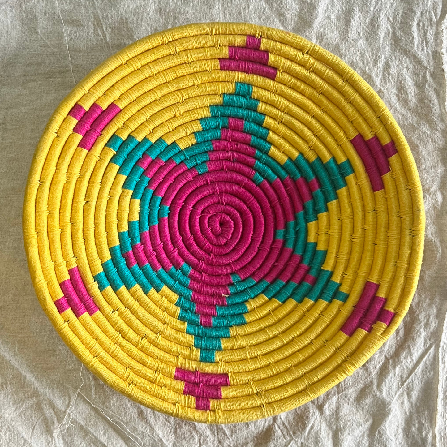 Handwoven Sabai Grass Wall Baskets- The Wall of Dreams- Set of 23