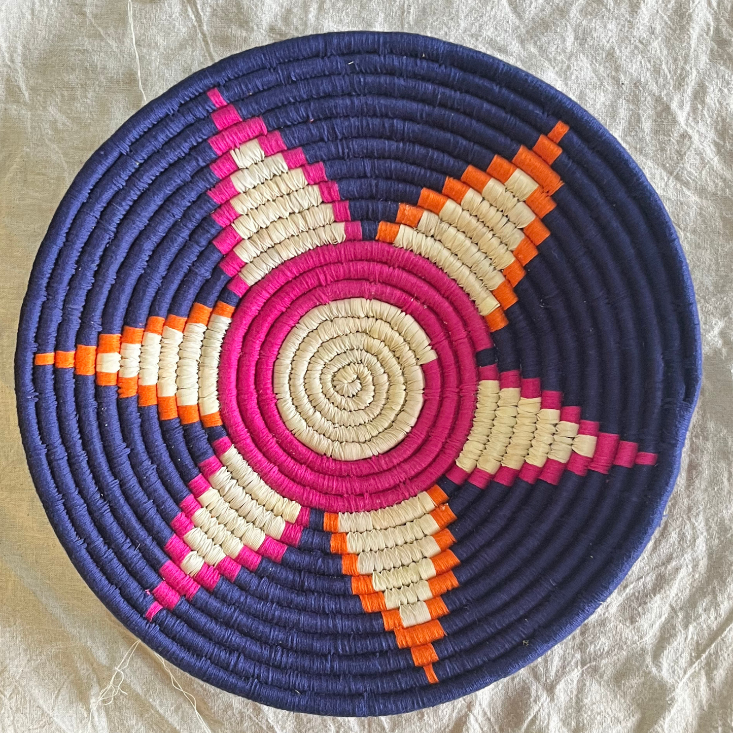 Handwoven Sabai Grass Wall Baskets- The Wall of Dreams- Set of 23