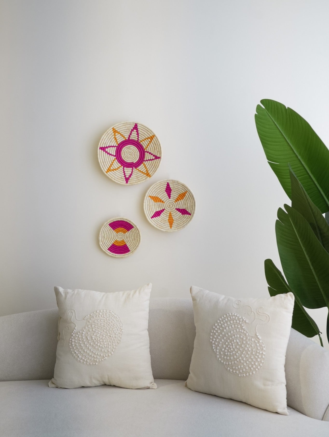 Sabai Grass Wall Art- Set of 3