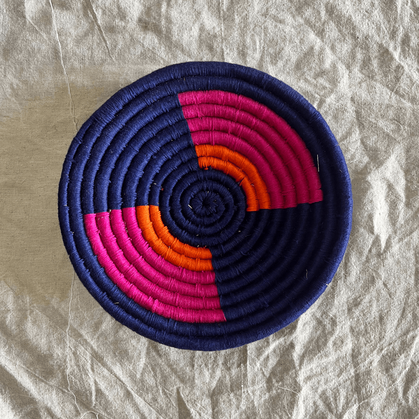 Handwoven Sabai Grass Wall Baskets- The Wall of Dreams- Set of 23
