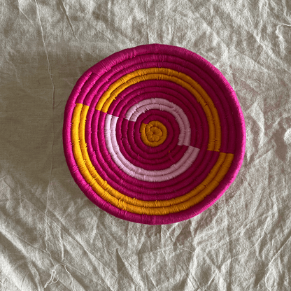 Handwoven Sabai Grass Wall Baskets- The Wall of Dreams- Set of 23